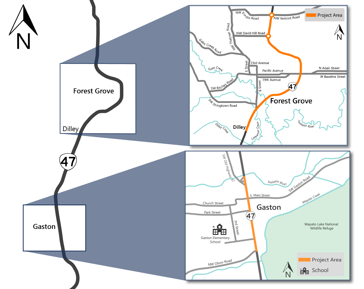 Oregon Department of Transportation ProjectDetails Projects